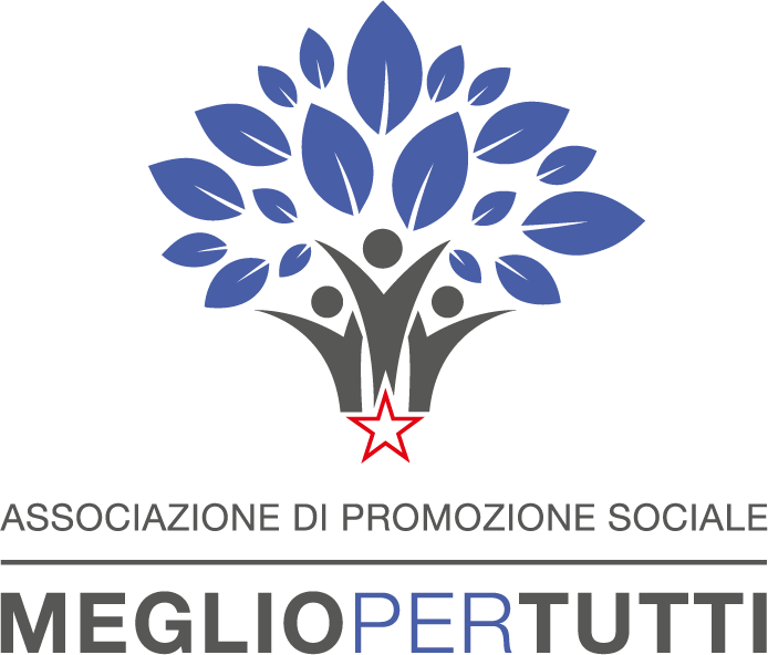 Logo Verticale Meglio per Tutti APS IT